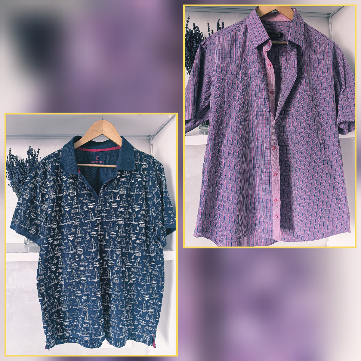 Поло 655 руб. и рубашка 765 руб. 