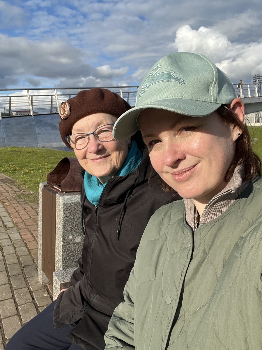 Мы с мамулькой❤️ Фото автора 