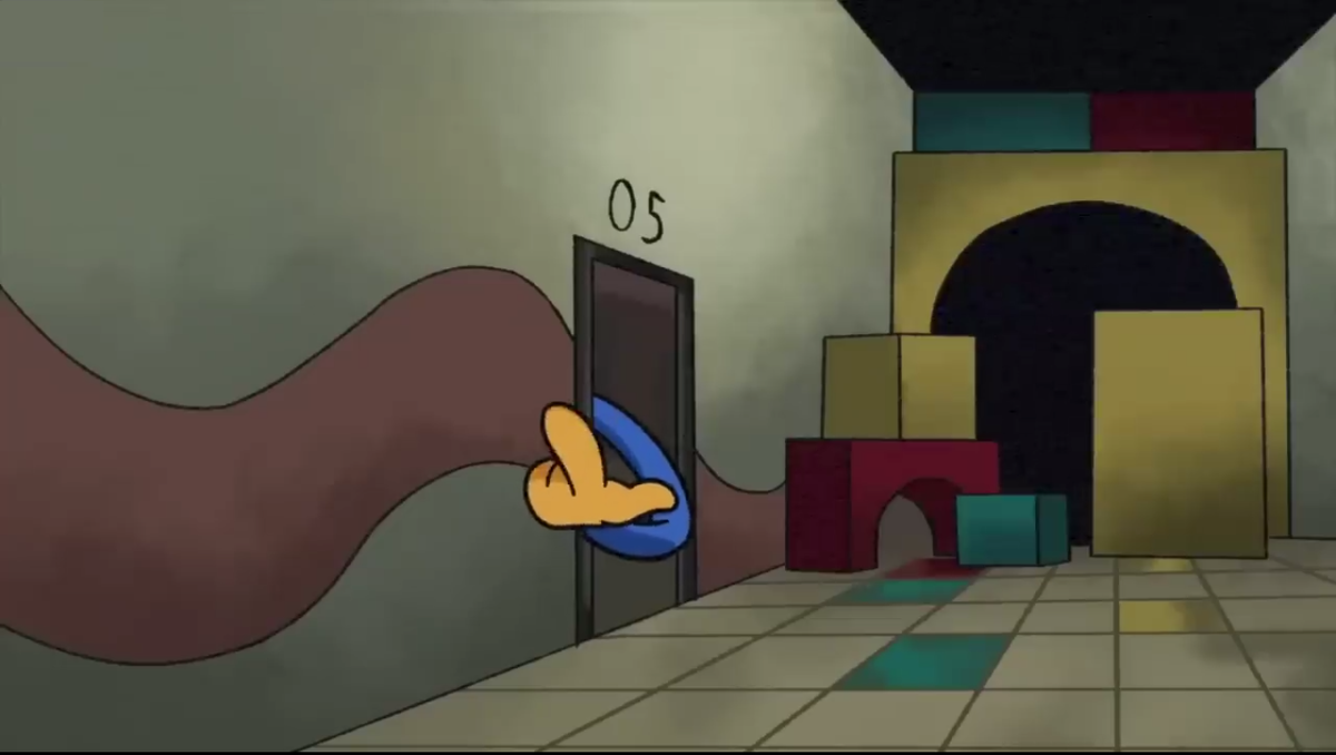 Рука Хагги Вагги. Иллюстрация моя