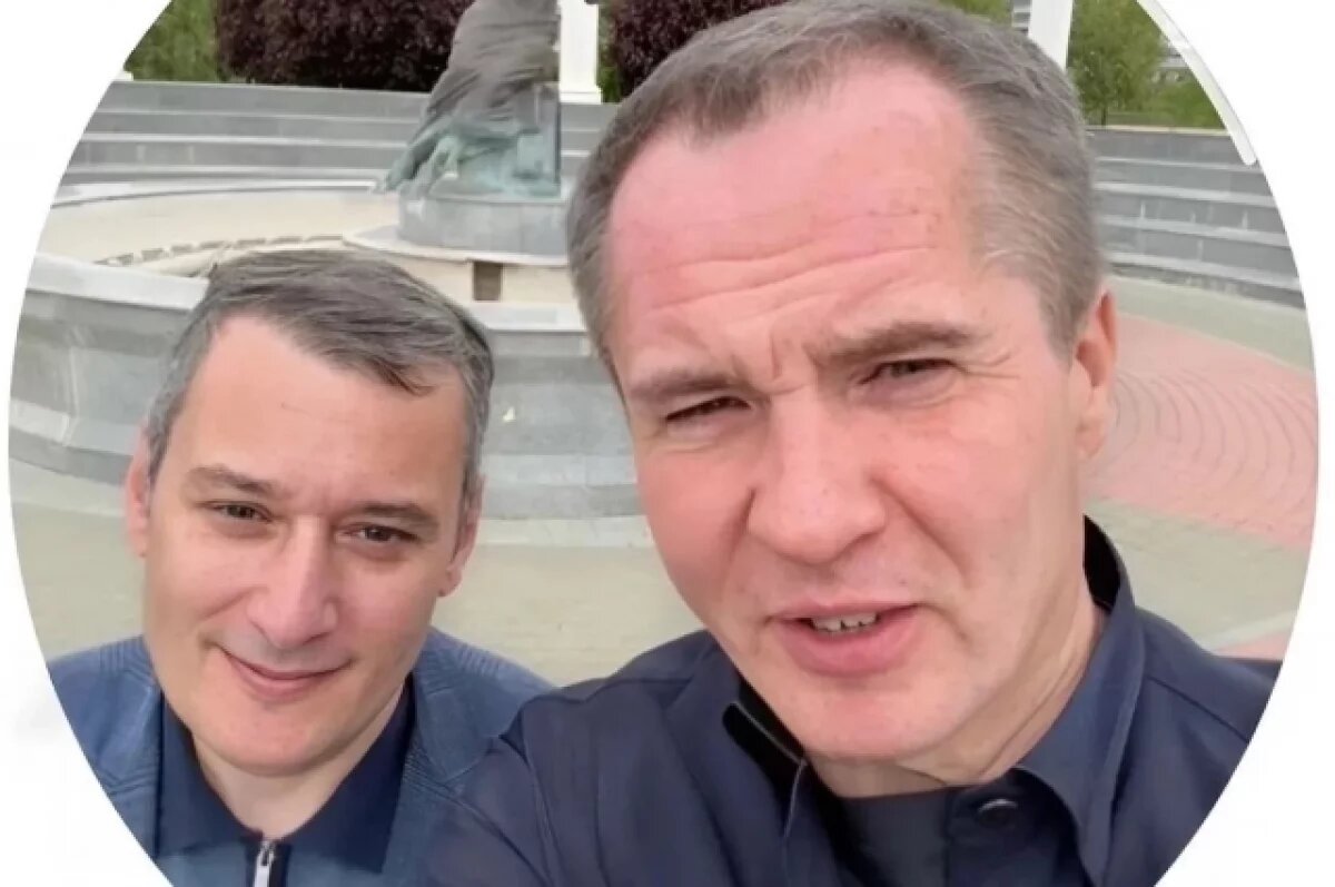    В Белгород приехал врио главы Курской области Хинштейн