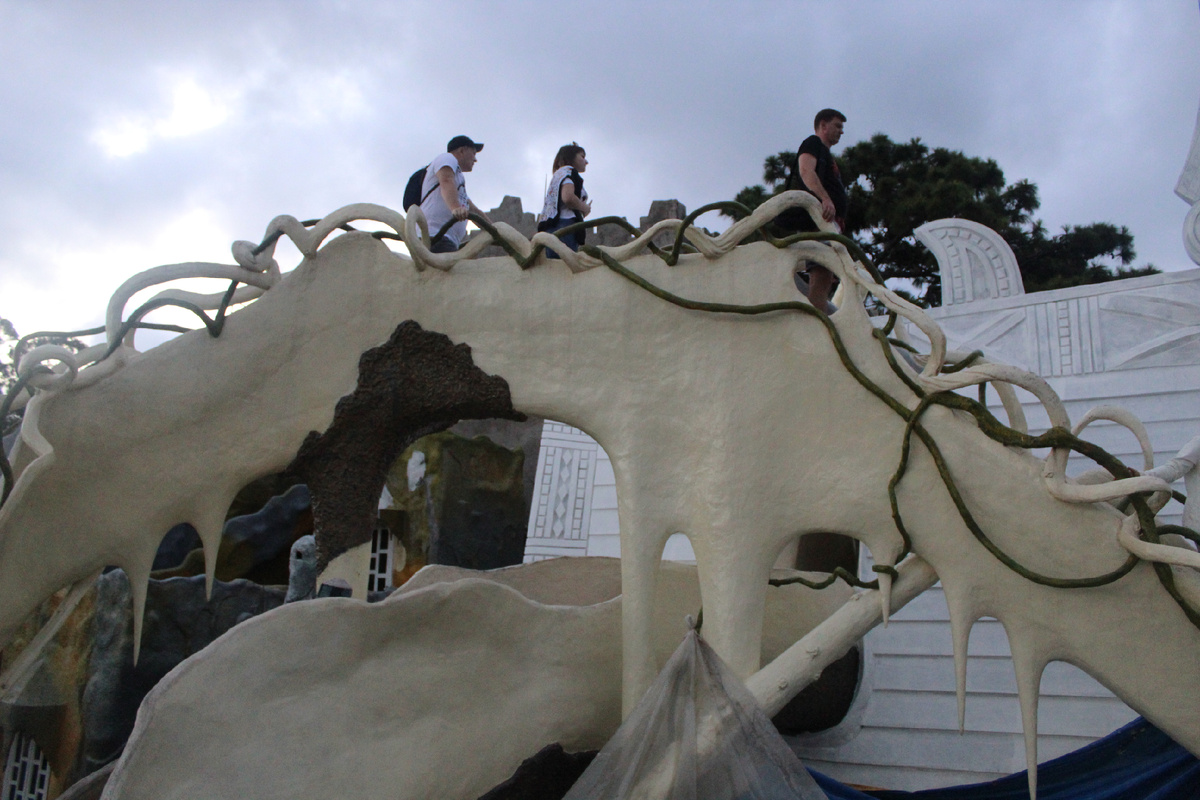 На самом верху