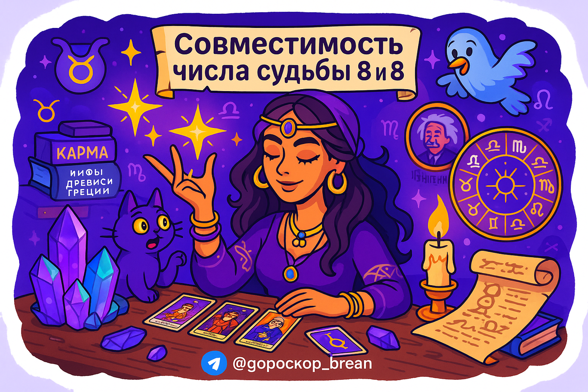    Союз восьмерок это мощный дуэт силы амбиций и хаоса в отношениях Мария