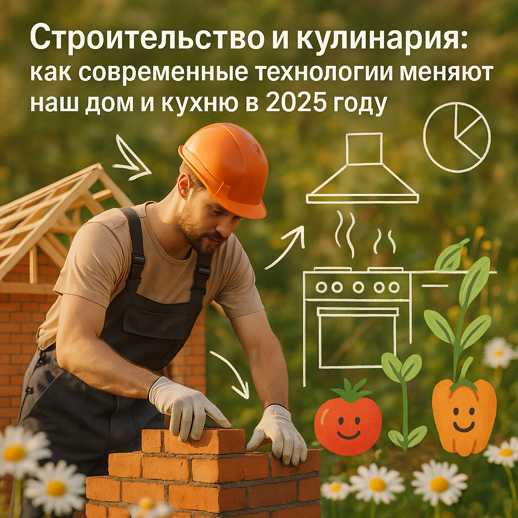    Строительство и кулинария: как современные технологии меняют наш дом и кухню в 2025 году