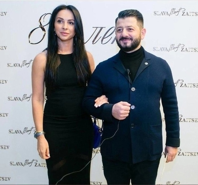 Михаил Галустян с бывшей женой