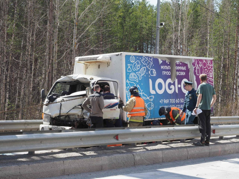    Пострадавшего вырезали из кабины грузовика в КарелииИгорь Подгорный