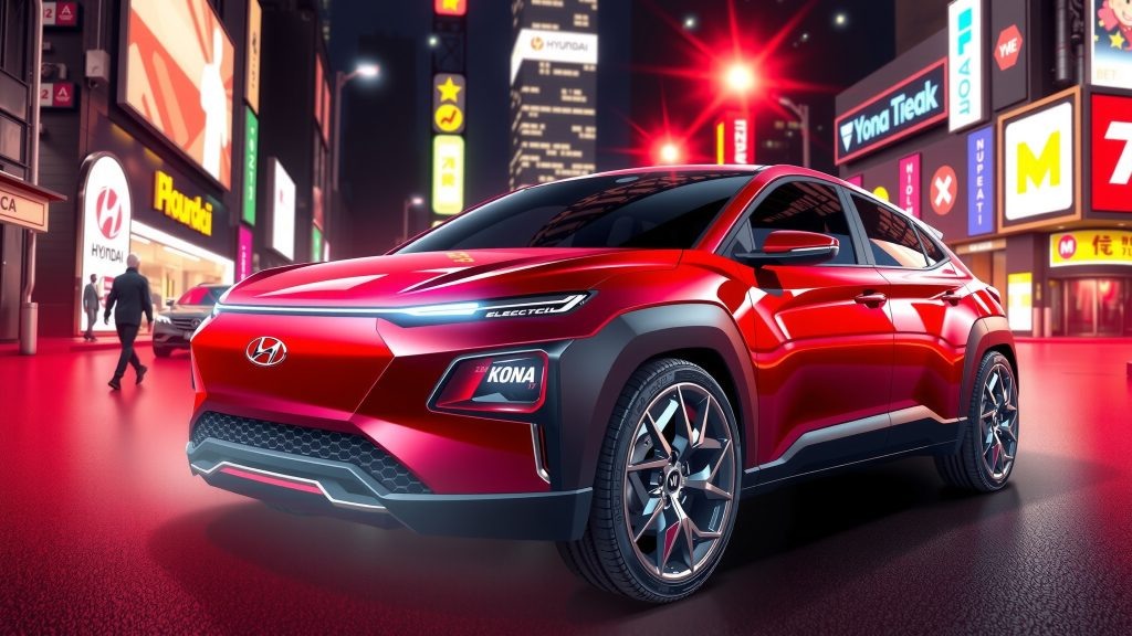    Hyundai Kona Electric 2025 – идеальный электрокроссовер для города