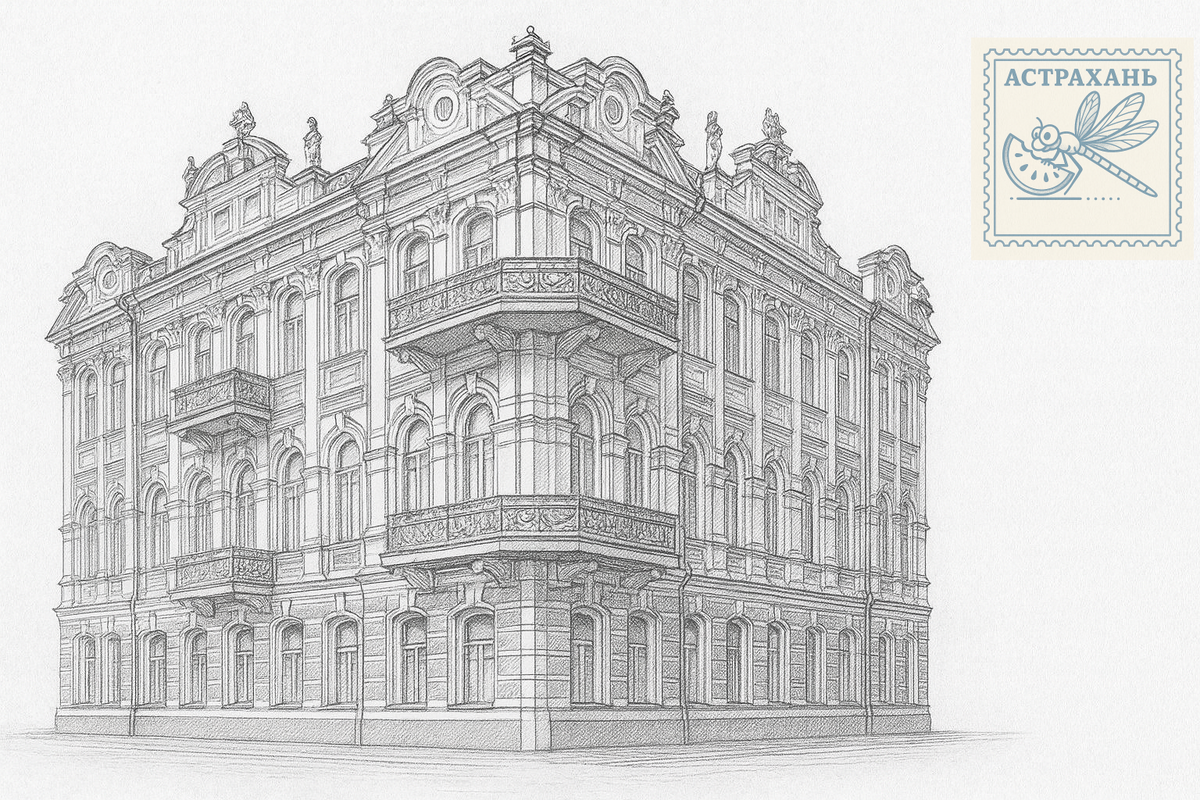 Дом Губина, каким я его виду в начале 20-го века