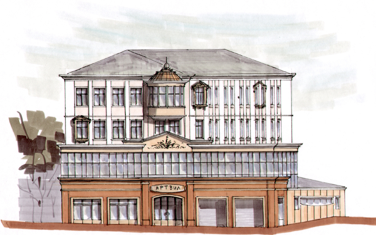 Нейросеть Рендер по Своему Эскизу Скетч