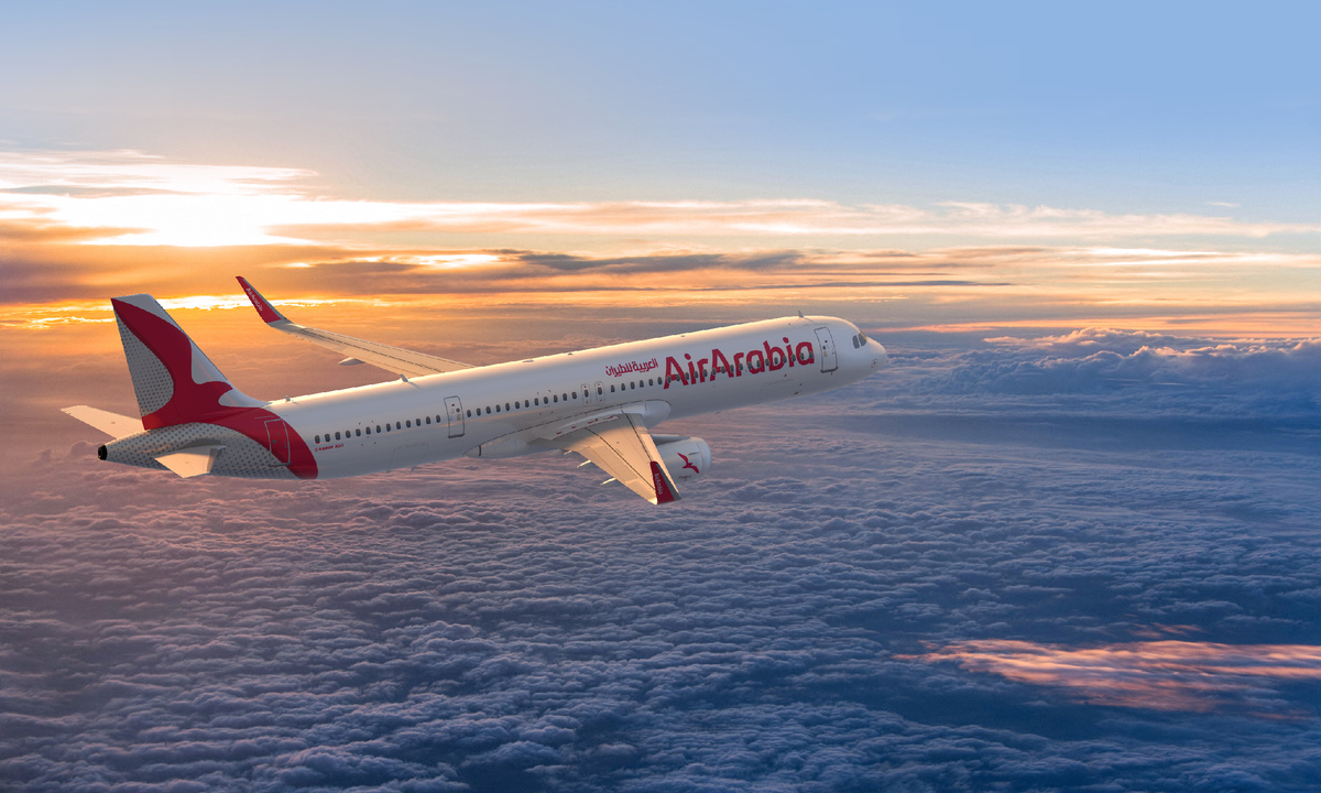 Изображение самолета, https://press.airarabia.com/gallery/