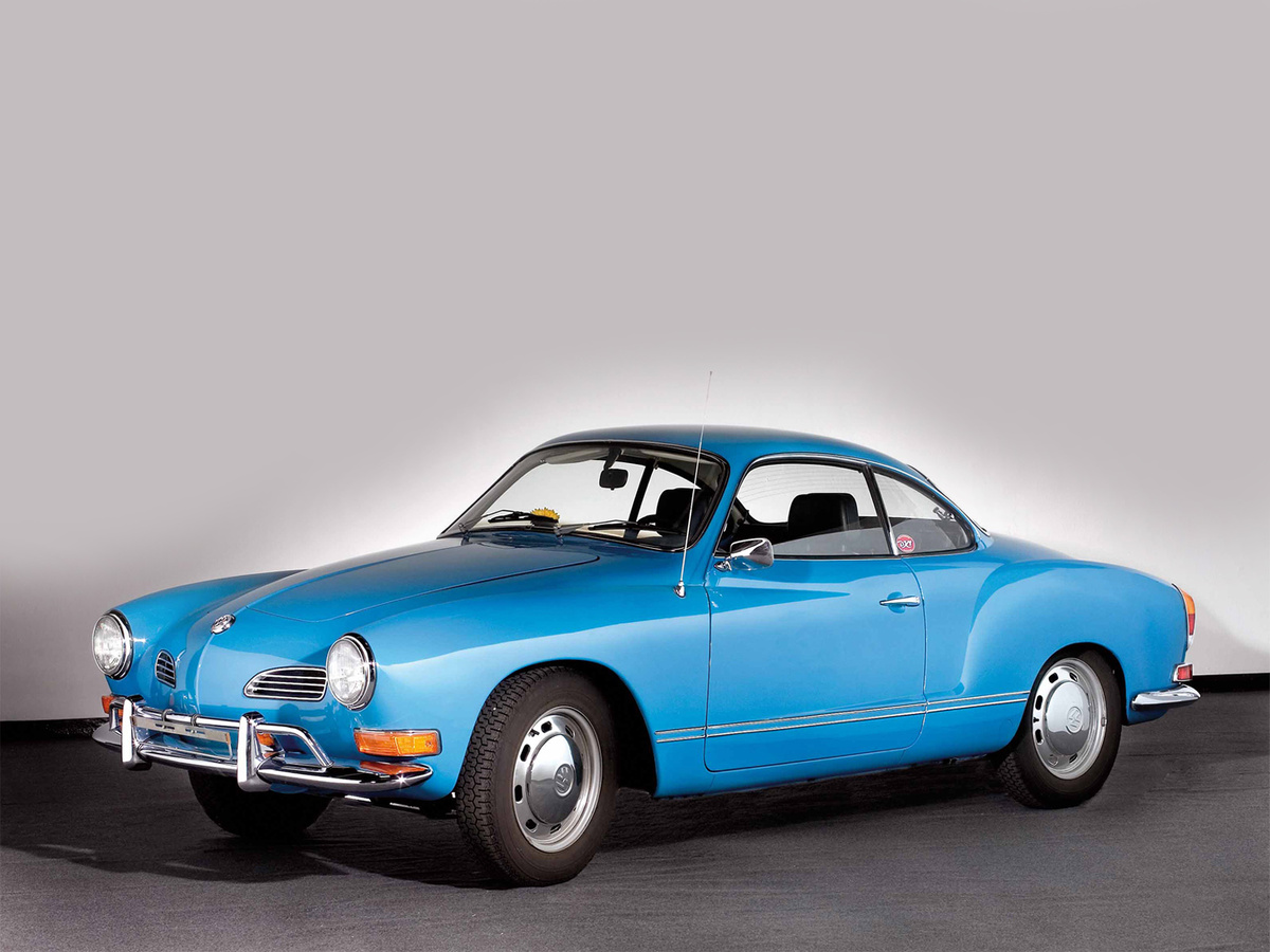 Volkswagen Karmann-Ghia Typ 14 с кузовом купе. Фото из открытых источников