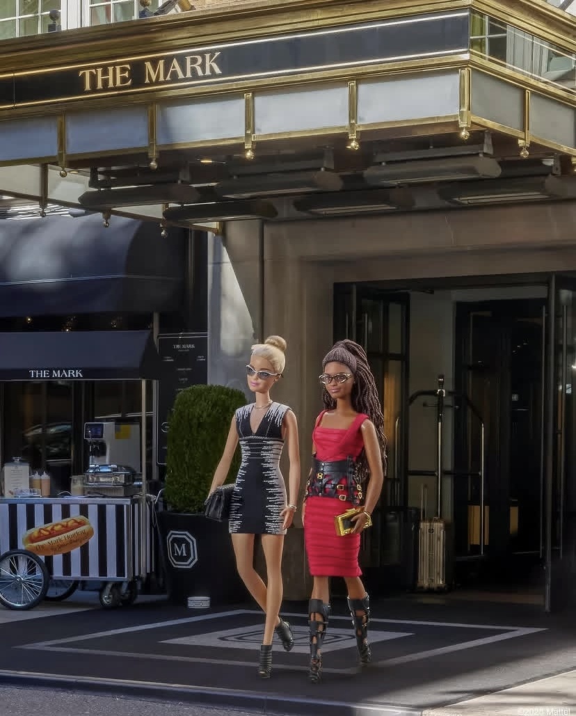 Barbiestyle Dolls in Herve Leger Dresses, @BarbieStyle