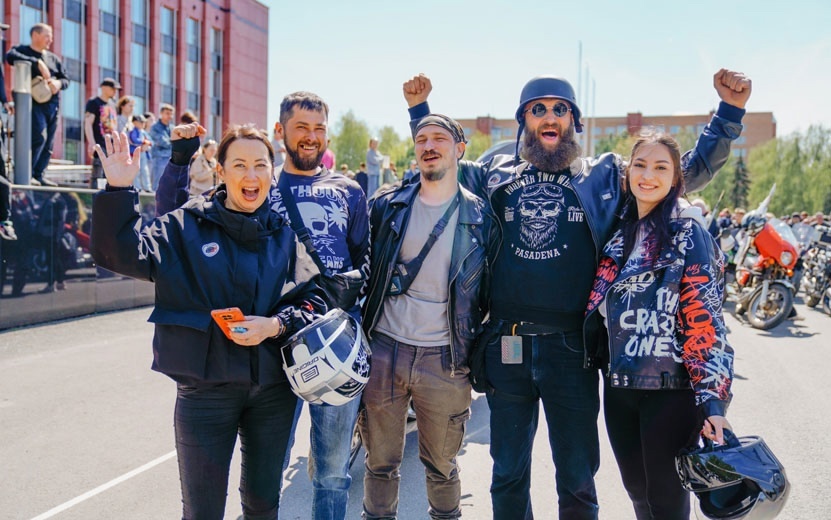    Колонна длиной с улицу: в Ижевске открыли мотосезон-2025