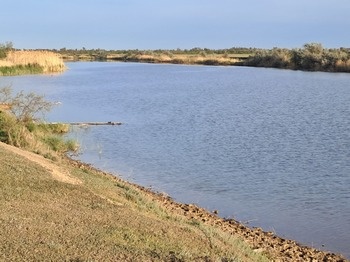 Речная гладь.