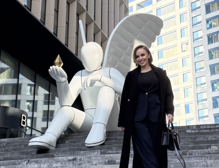    На фото Ксения Кантор