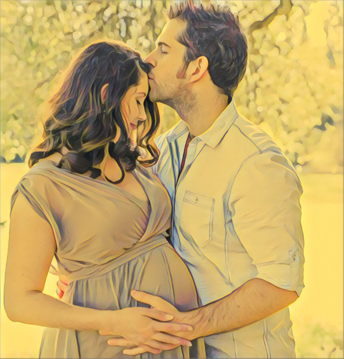 Верочка и Миша всё сделали для малыша