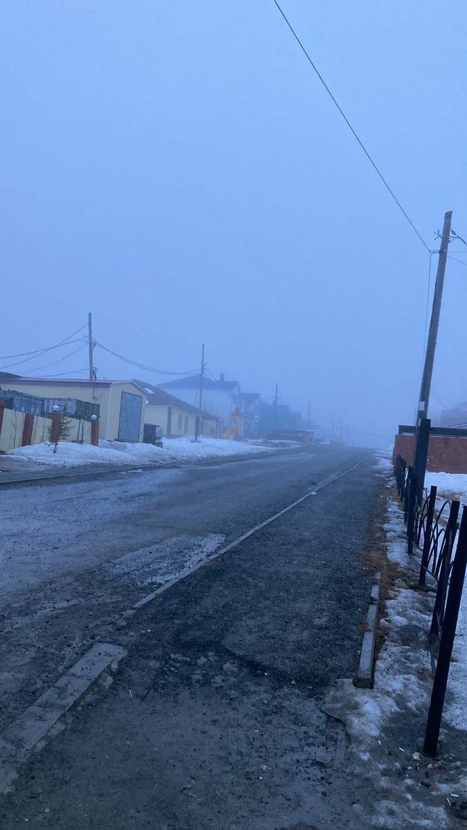 Снег растаял 