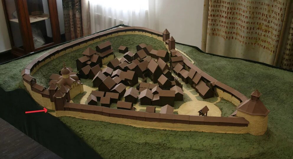 Кремль Искоростеня.