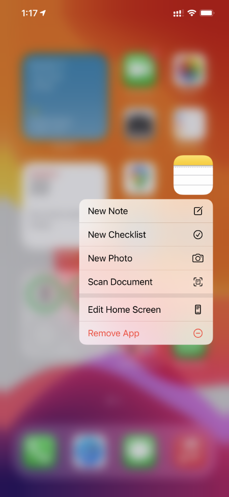 Скройте или удалите приложения Apple  📷
