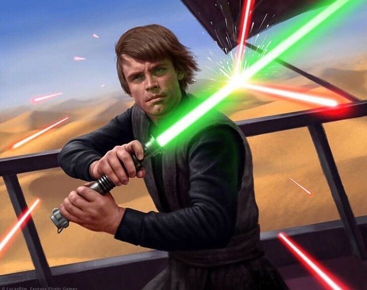 Почему бластерные выстрелы в том мире такие медленные — отдельный вопрос.