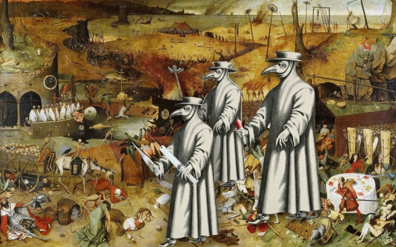 Эпидемия чумы в Европе