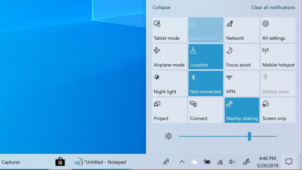 Проверьте яркость  📷
