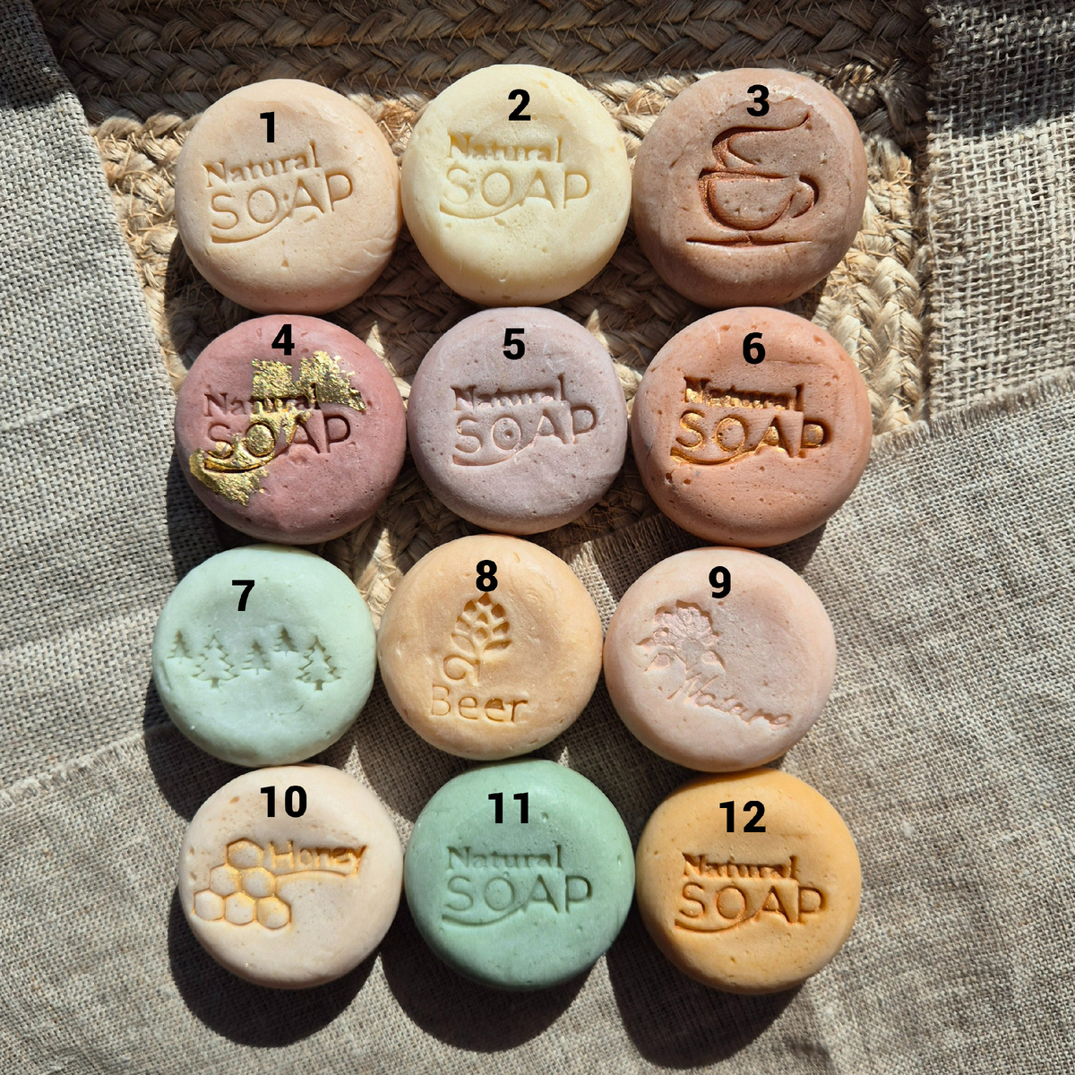 Все цвета получены без искусственных красителей!