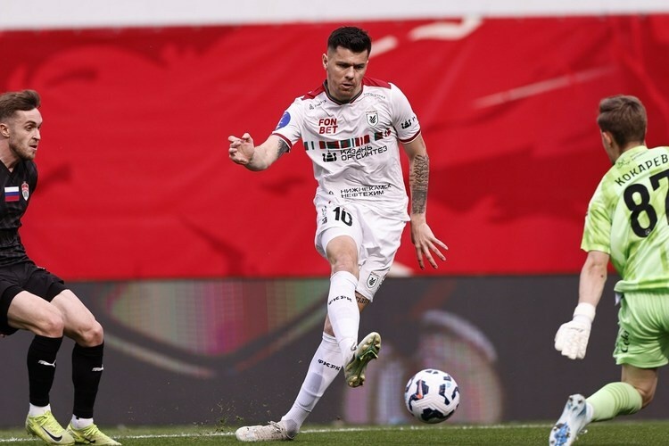    «Рубин» упустил победу над «Химками» (2:3).   
Фото: rubin-kazan.ru