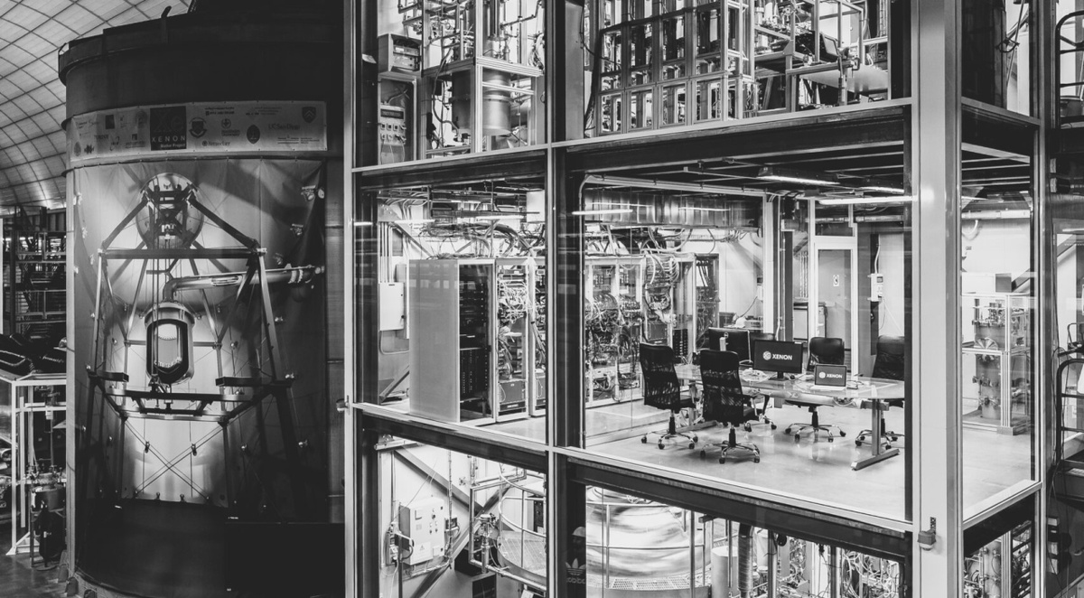 Детектор XENONnT в лаборатории Гран Сассо