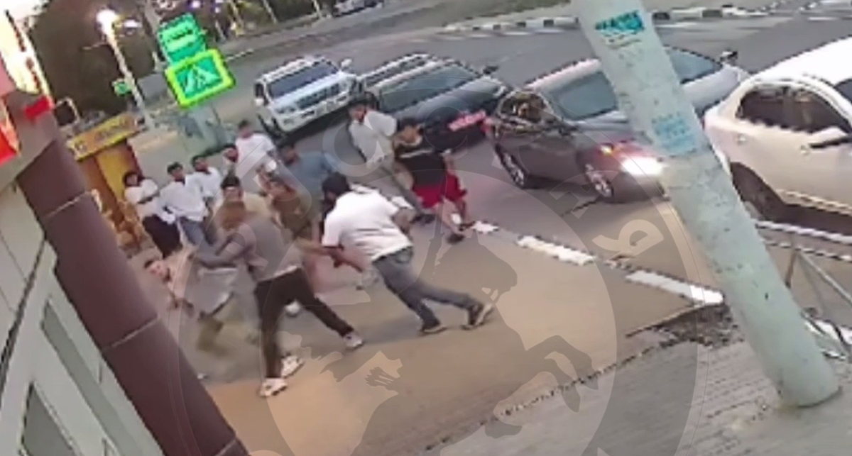 Скриншот инцидента с камеры наружного наблюдения