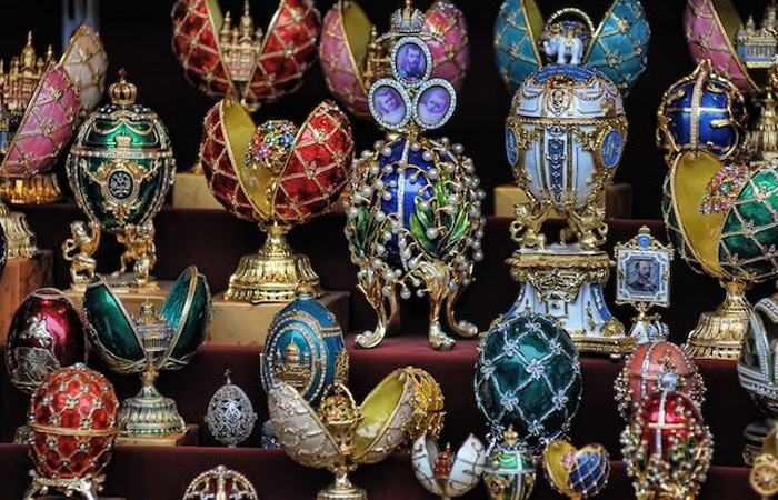 Фаберже изготовил около 71 ювелирного яйца/ фото: Pinterest.com
