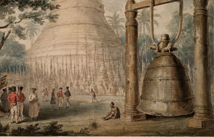 Колокол во время кражи упал в реку/ фото: en.wikipedia.org