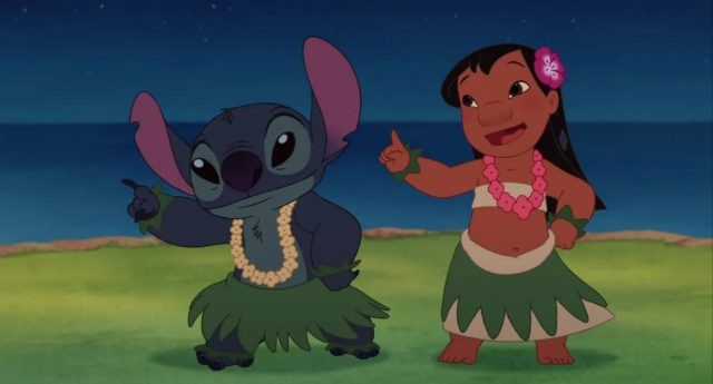    Кадр из мультфильма «Лило и Стич»