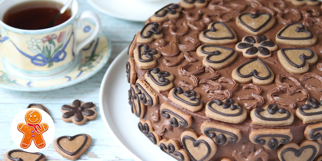 Сказочный торт "Пряничная Шкатулка"