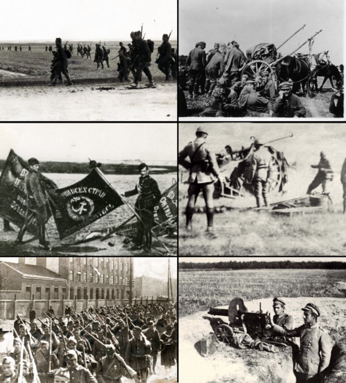 Неудачная война с поляками в 1919-1921 гг. положила конец походу большевиков на Европу