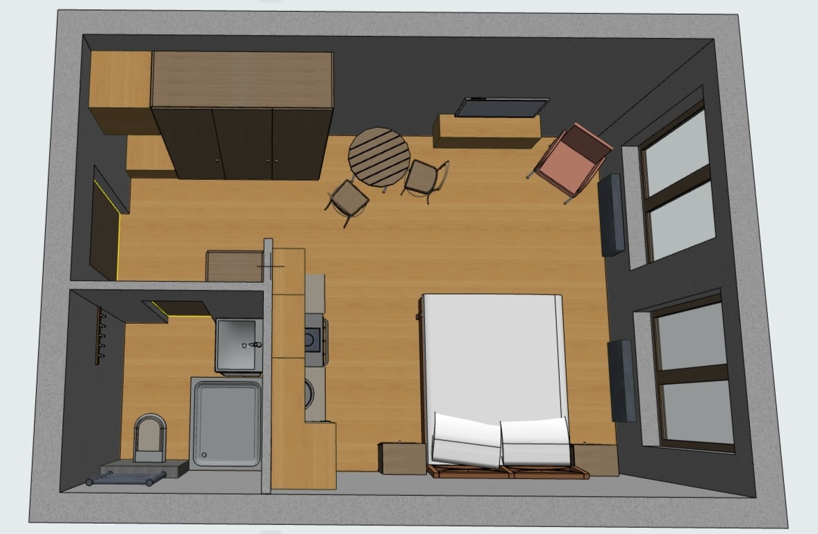 одна из возможных планировок