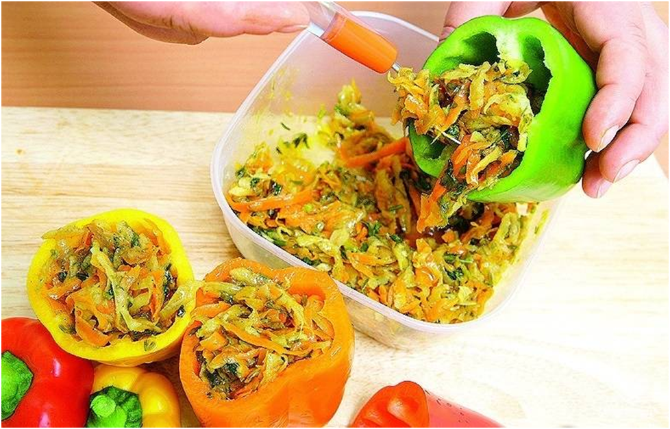 Овощная начинка для фаршированного перца