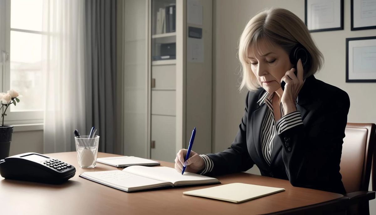 Консьержку все знали и уважали.