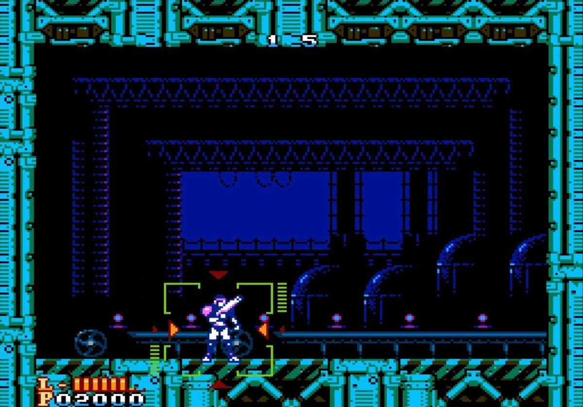 Tokkyuu Shirei Solbrain на Денди первый босс