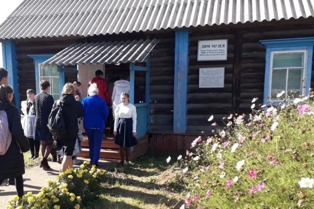    Дом в Шиткино, где жили Космодемьянские. Сейчас здесь музей. Фото: Администрация Тайшетского района 