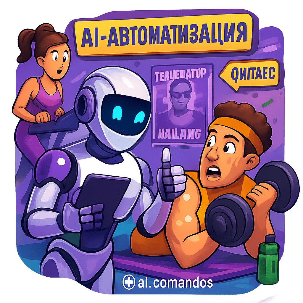    10 Эффективных Решений для AI-автоматизации Фитнес-Клубов в 2025 году Дмитрий Попов | Comandos.ai
