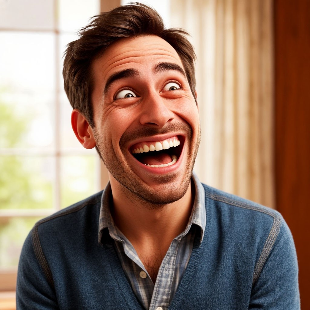                       Я смеюсь, потому что хочу