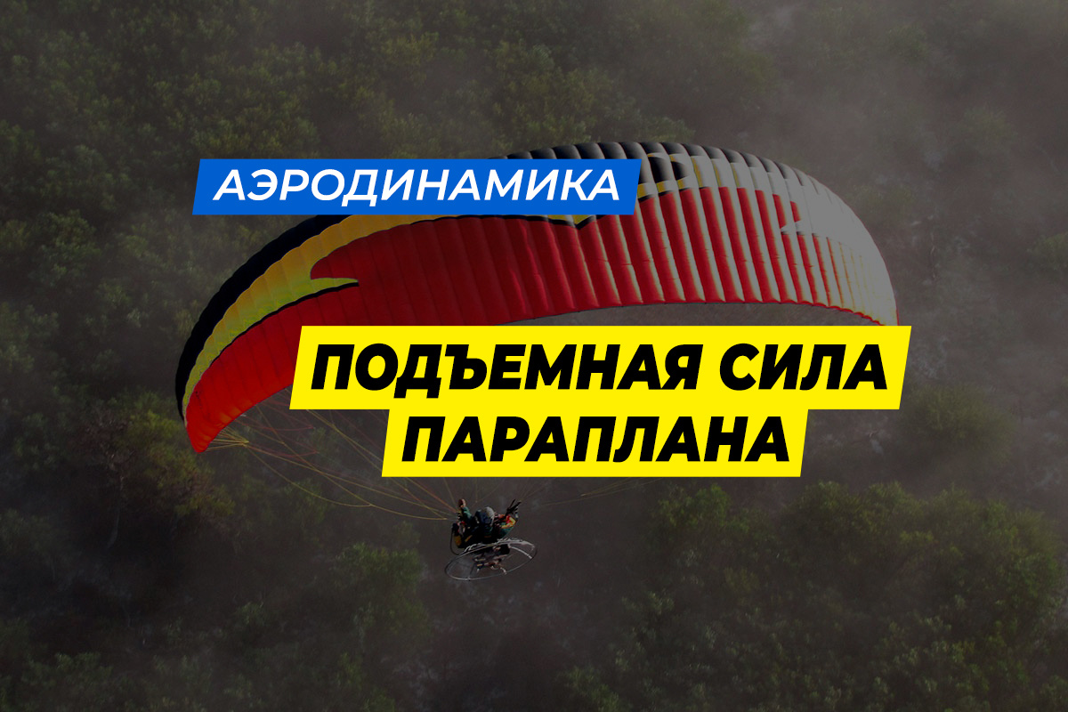 Подъемная сила параплана