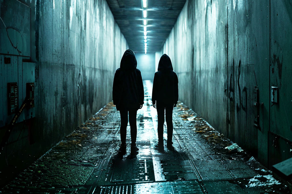 Без сопровождения взрослых несовершеннолетним нельзя появляться ночью в общественных местах.  Фото: Изображение сгенерировано нейросетью Kandinsky 3.1