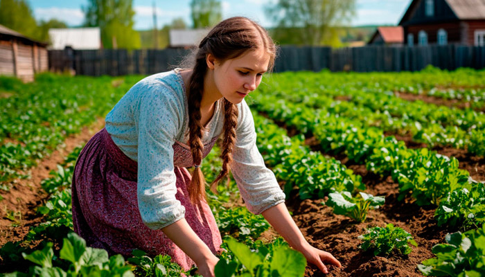 На 18 мая в народном календаре приходится Арина Капустница. Изображение: "Шедеврум"