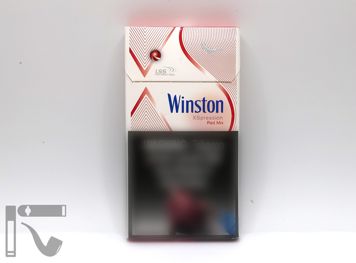Сигареты Winston XS Red Mix. Фото: © канал "Уголок Курильщика"