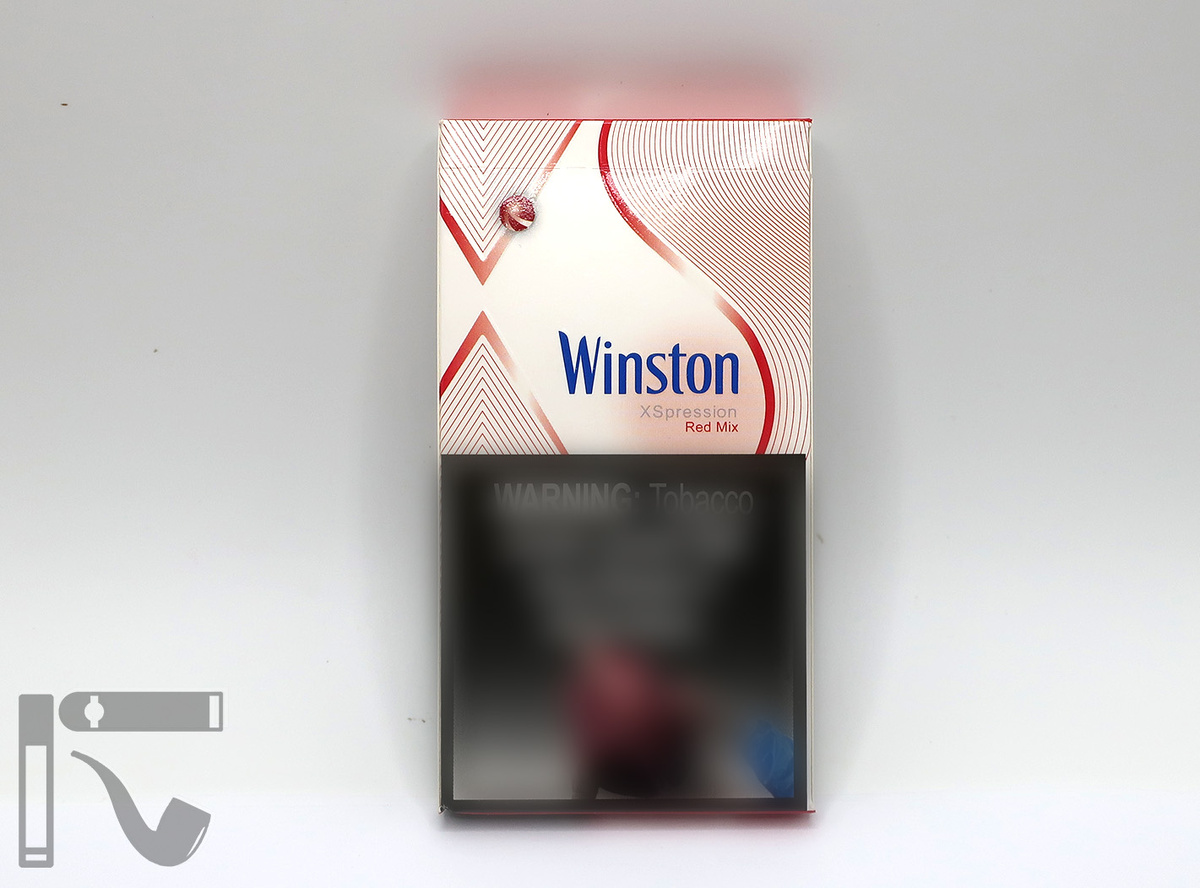 Сигареты Winston XS Red Mix. Фото: © канал "Уголок Курильщика"
