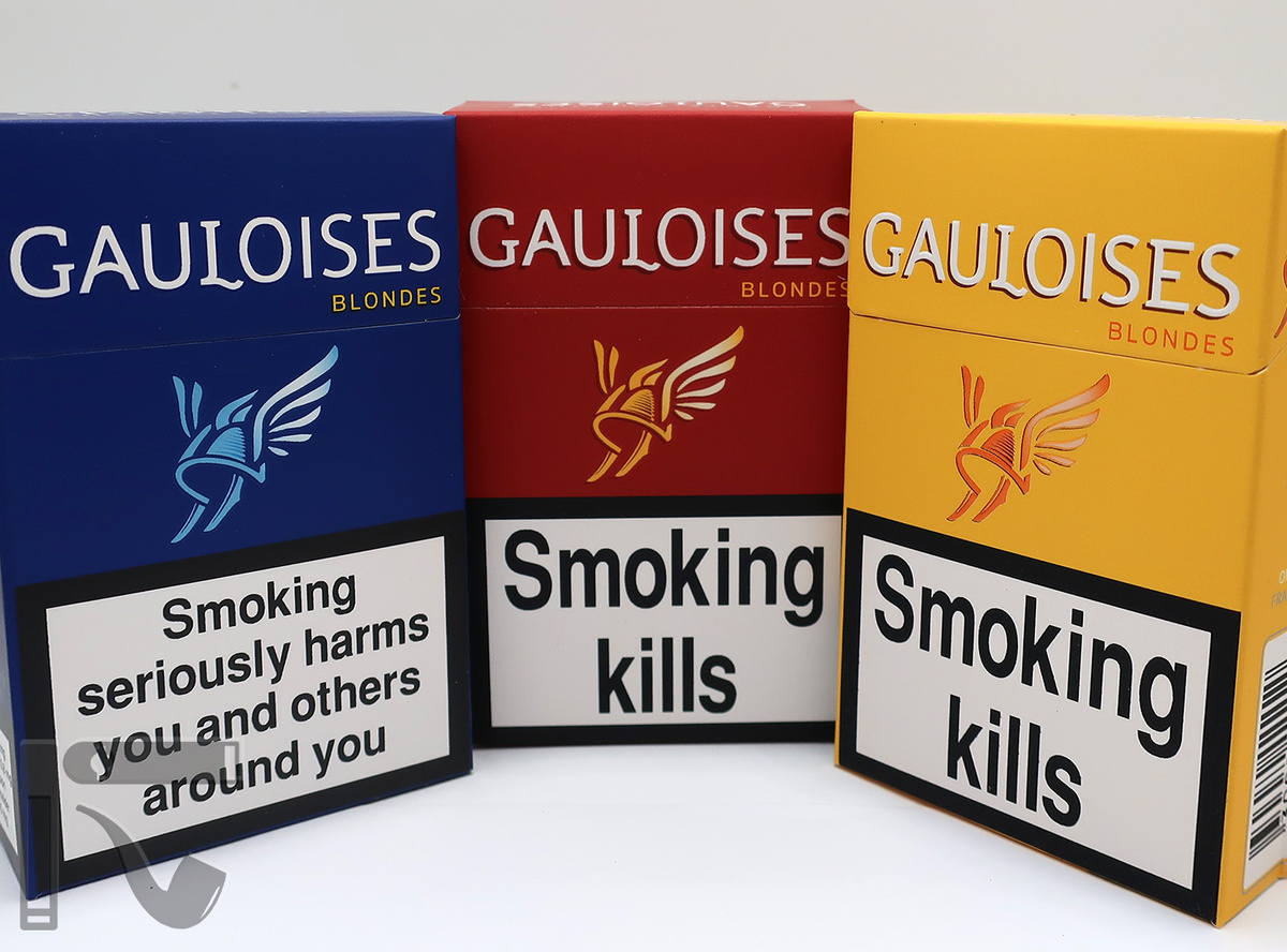 Сигареты Gauloises Blondes. Фото: © канал "Уголок Курильщика"