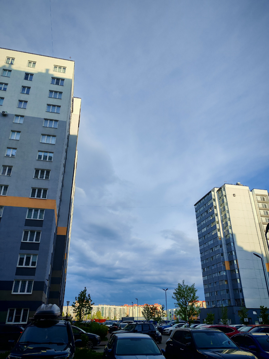 Обещают дождь. Как раз в то время, когда я пойду на работу. 