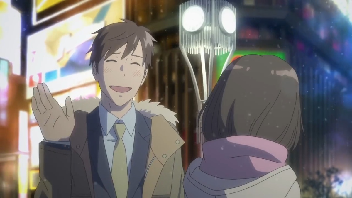 Но Юки очень рада... -Всё в порядке... ...Это чувство не передать, когда любимый был рядом... Девушка зовёт его за собой, держа за руку. Они решили сегодня немного побыть вместе...