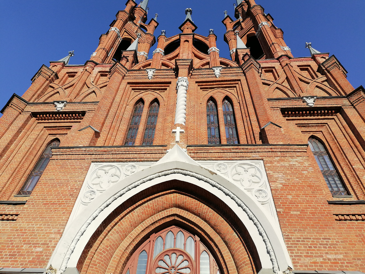 Фото автора, Костел в Самаре